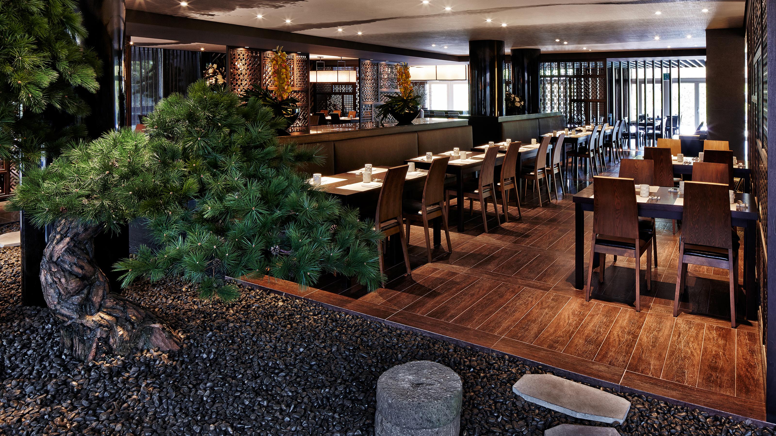 Kensington Jeju Hotel Eksteriør billede Interior of the restaurant
