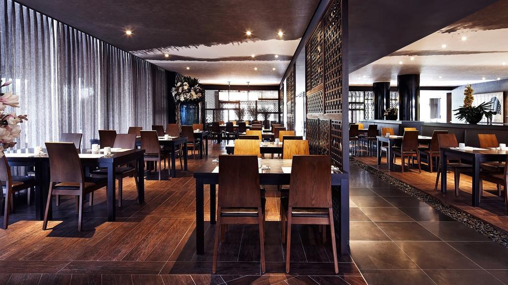 Kensington Jeju Hotel Eksteriør billede The interior of the restaurant
